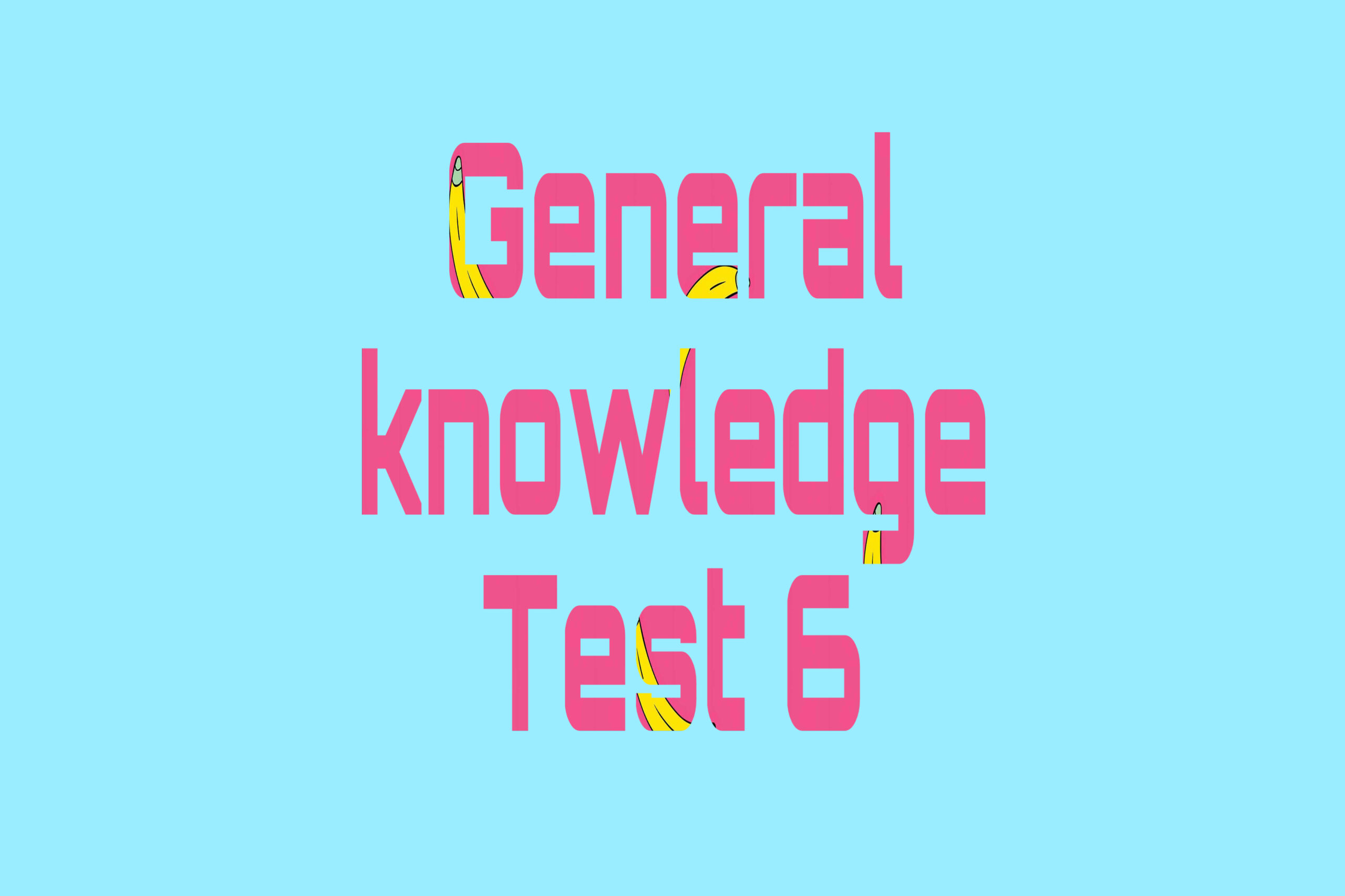 General Knowledge Quiz - YouTube